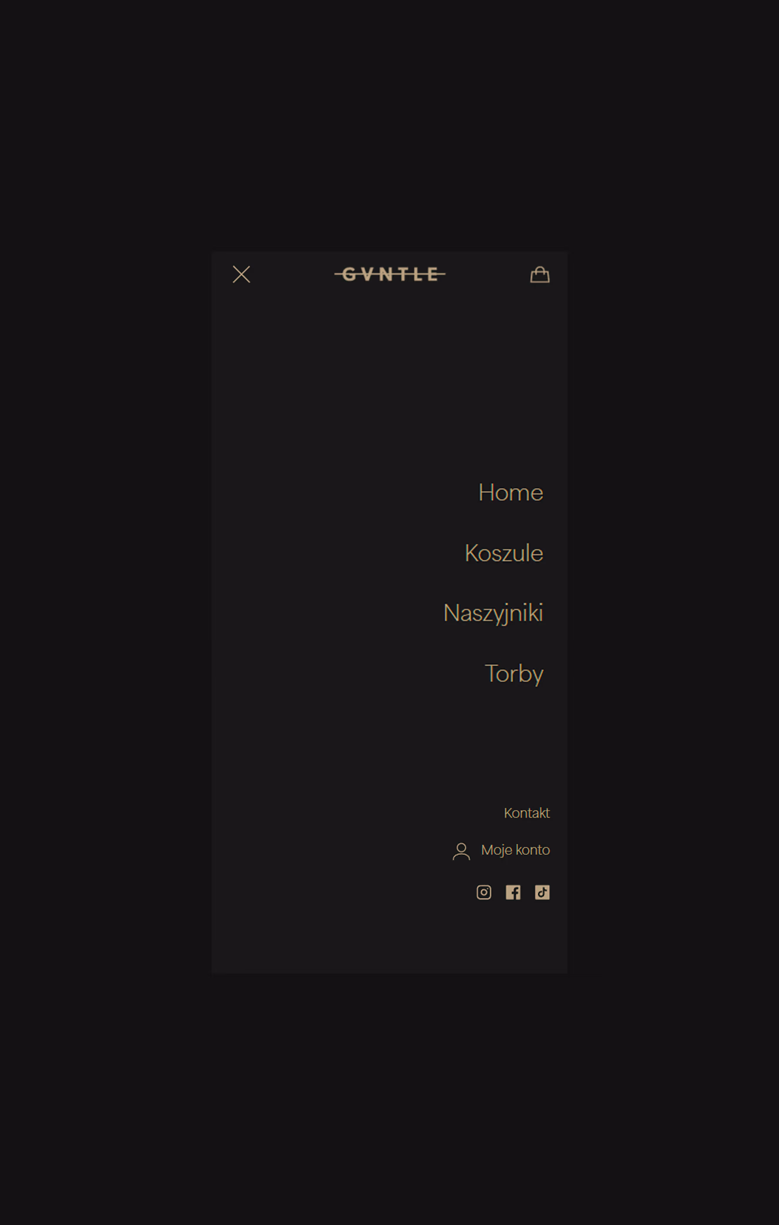 Projekt nawigacji - sklep internetowy